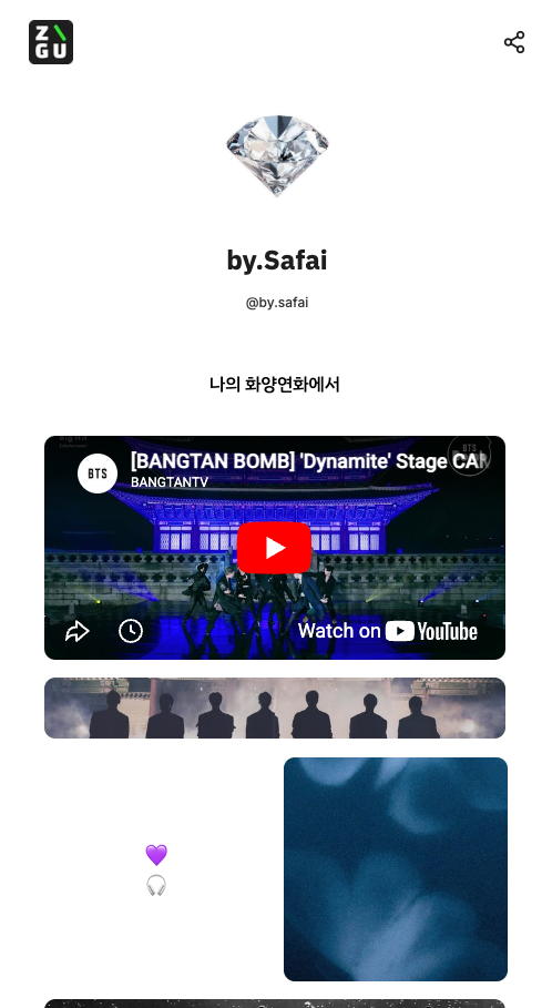by.Safai — ZIGU profile